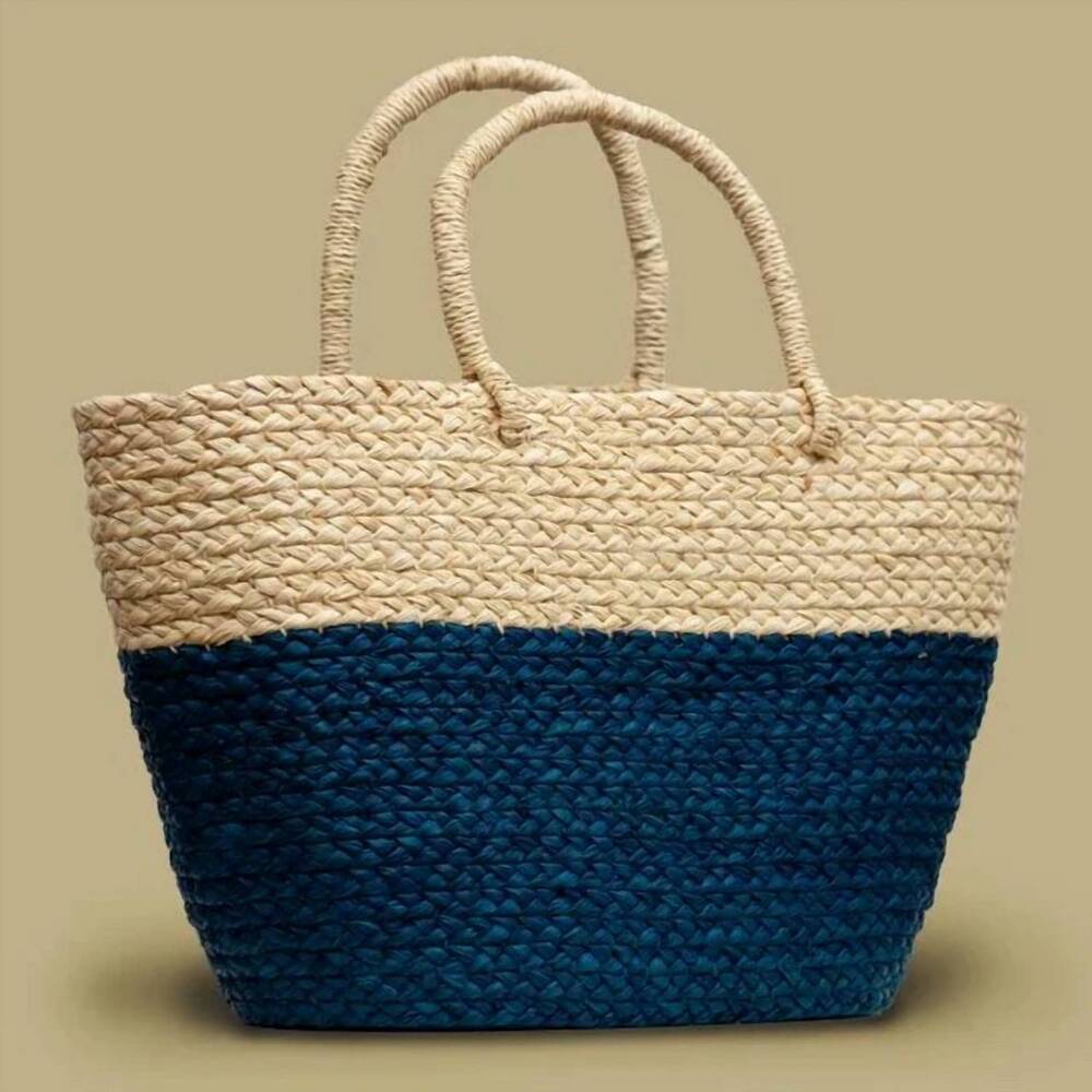 NEW INDEGO AFRICA women's ruru maxi tote bag in natural